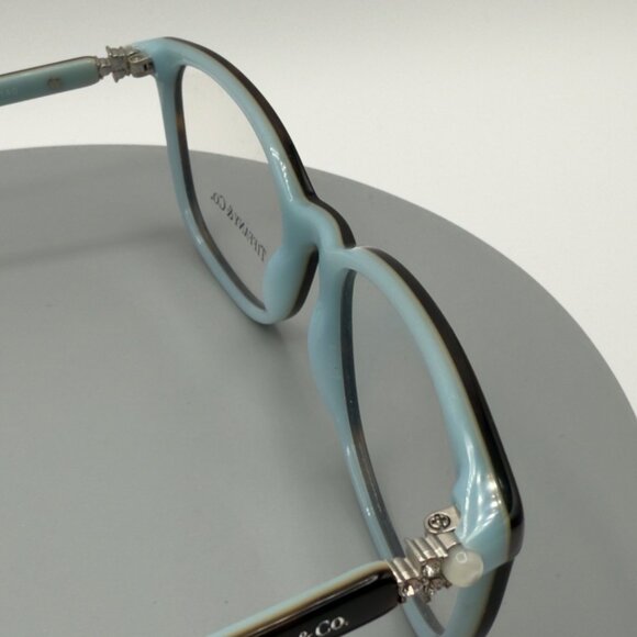 Tiffany & Co. Eyeglasses Frames Only TF 2109-H-B 8134 51-17-140 Brown Italy READ - Picture 9 of 9